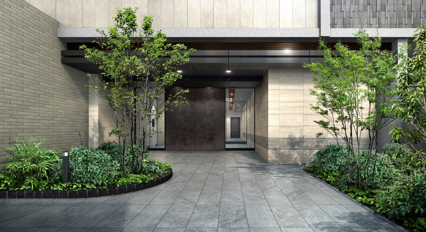 East Residence Entrance Approach