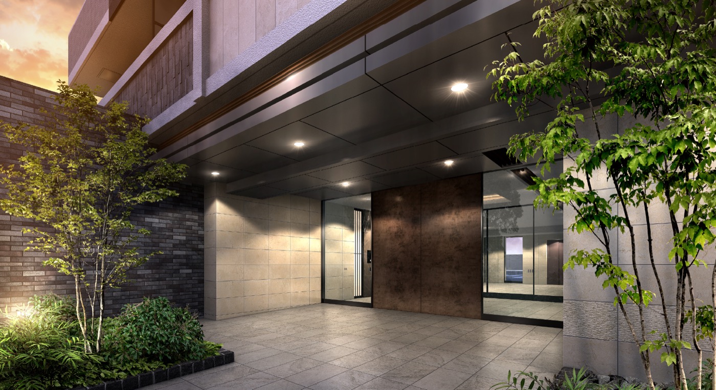 West Residence Entrance Approach